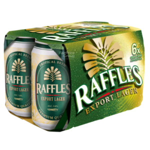 Raffles Export Lager Cans