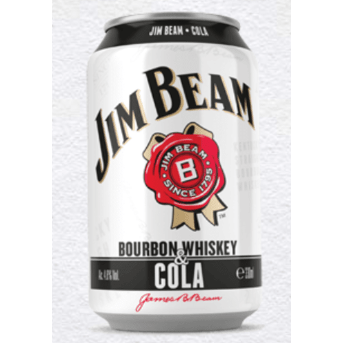 Jim Beam Cola Cans